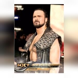 Drew McIntyre 🔥 WWE Wrestling Trading Card 🏆 WWE Champion 🔥 Scottish Warrior